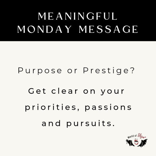 10/17 Meaningful Monday Message