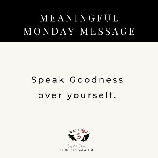 10/3 Meaningful Monday Message