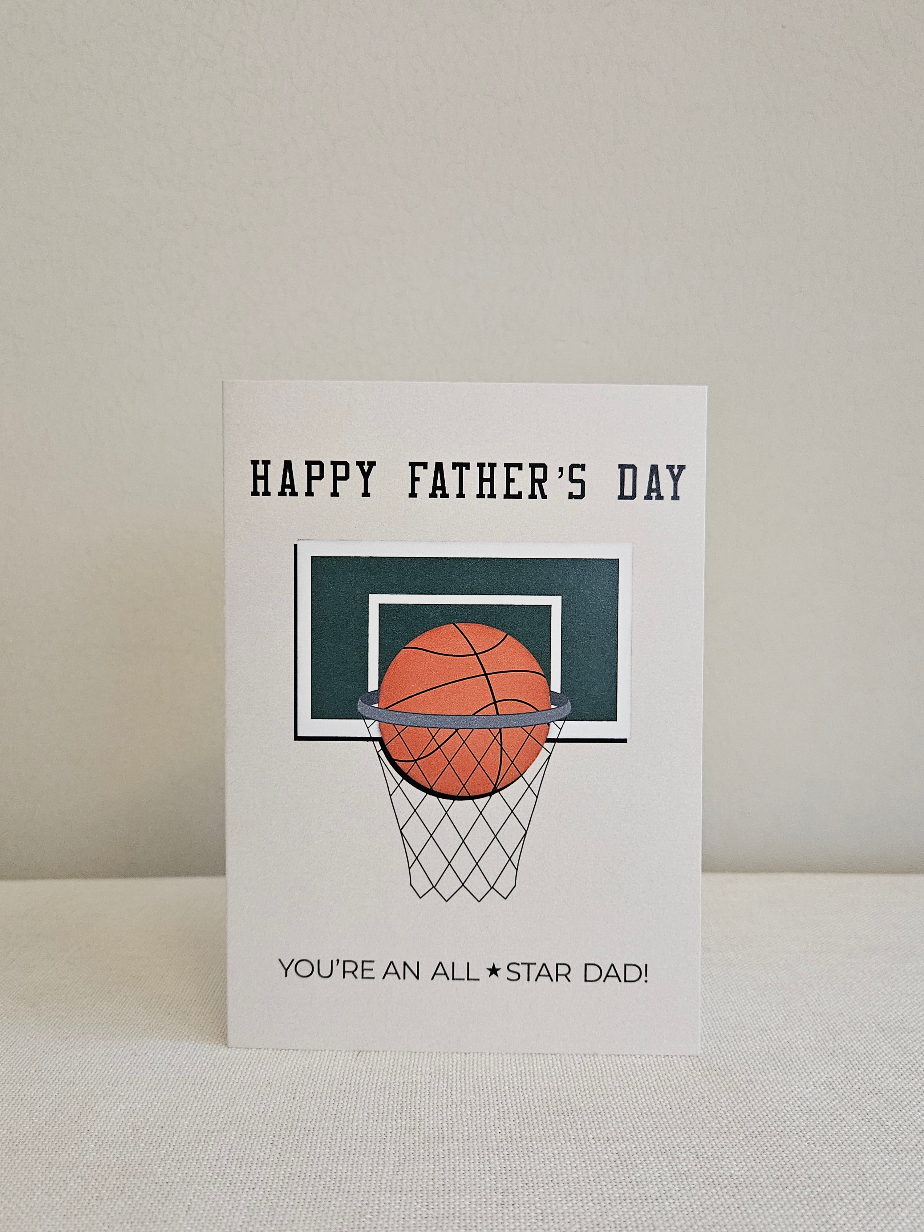 "You're An All Star Dad" Sports Themed Father's Day Card
