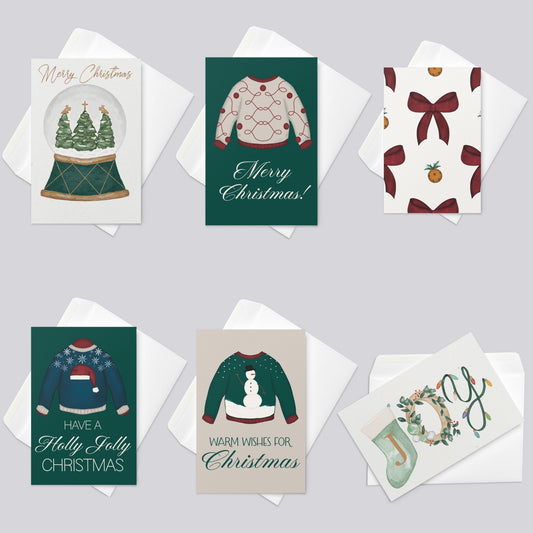 "A Very Merry Christmas" Artisan Poetry Greeting Card Set