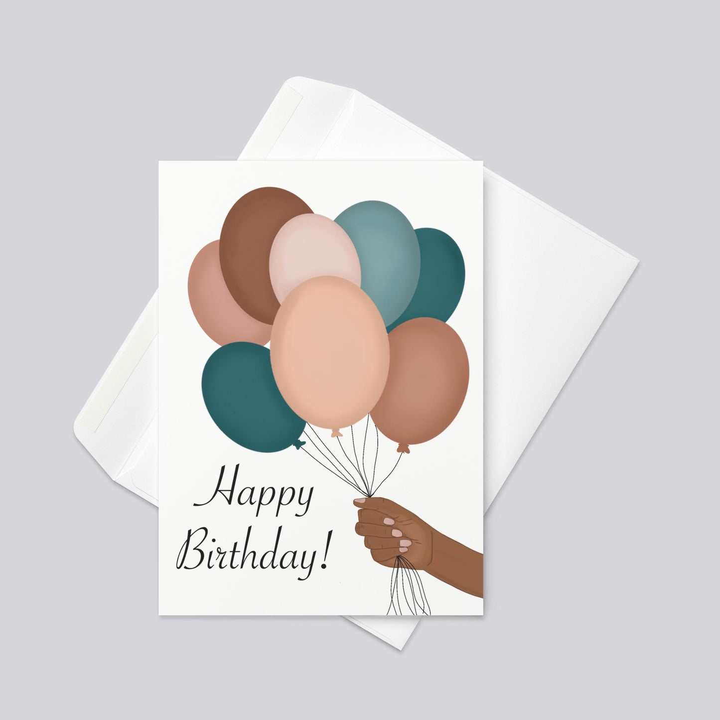 Blessings And Balloons! Birthday Greeting Card