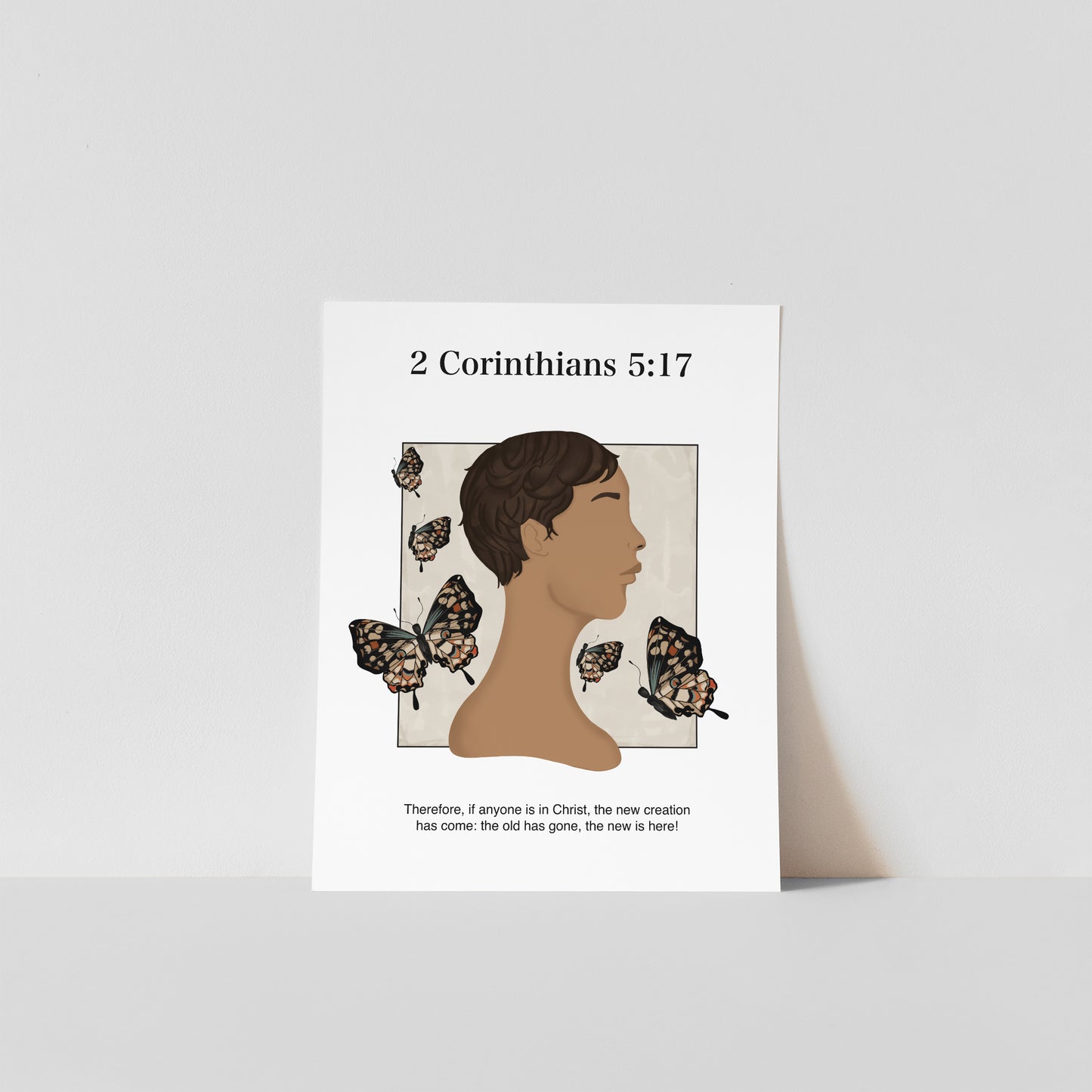 NEW CREATION NO.4 – 2 Corinthians 5:17 Art Print