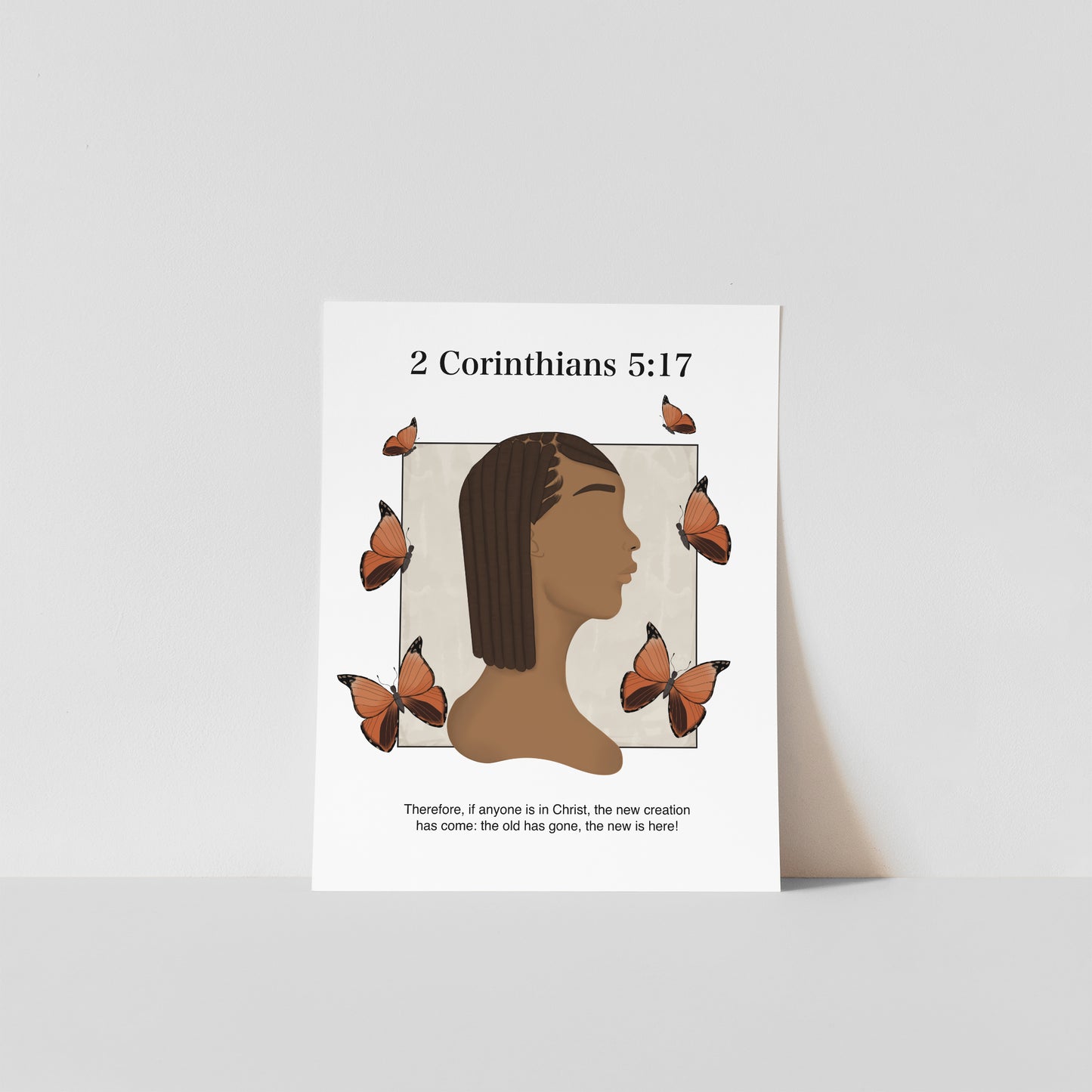 NEW CREATION NO.6 – 2 Corinthians 5:17 Art Print