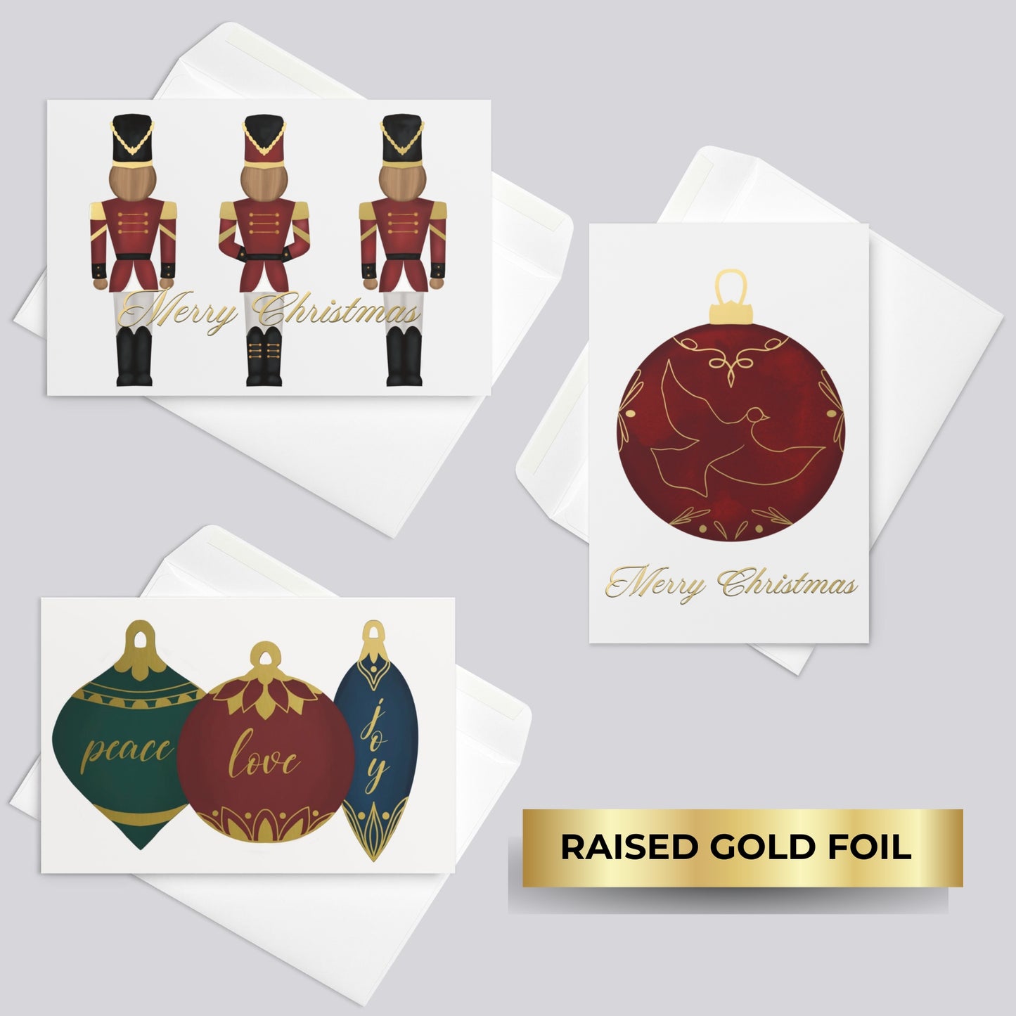 Limited Edition "Gifted in Gold" Artisan Poetry Greeting Card Set