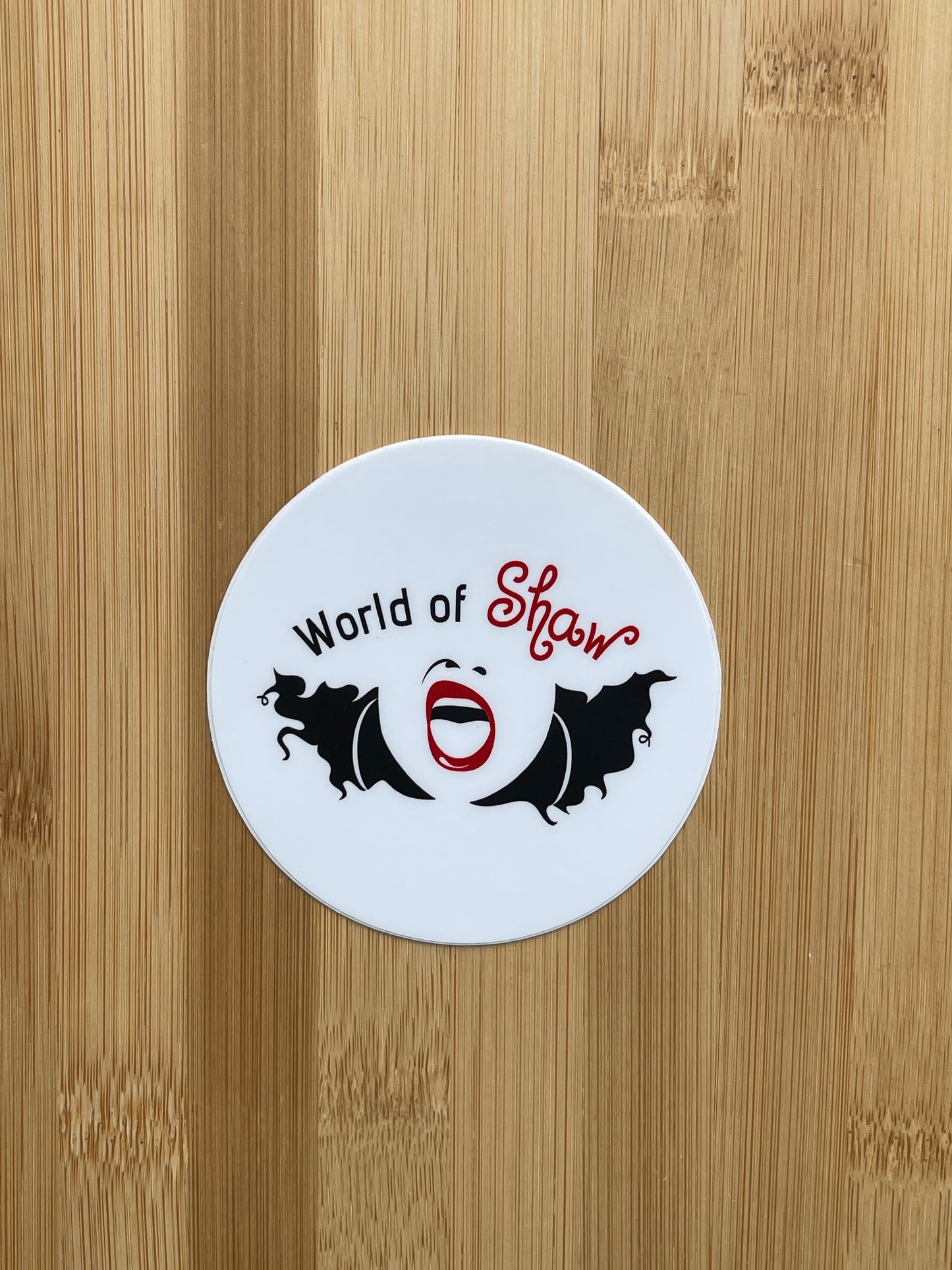 World of Shaw Sticker