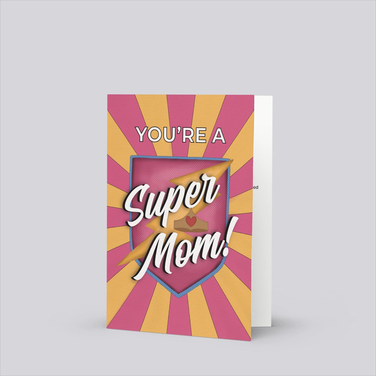 "You're A Super Mom!" Mother's Day Greeting Card