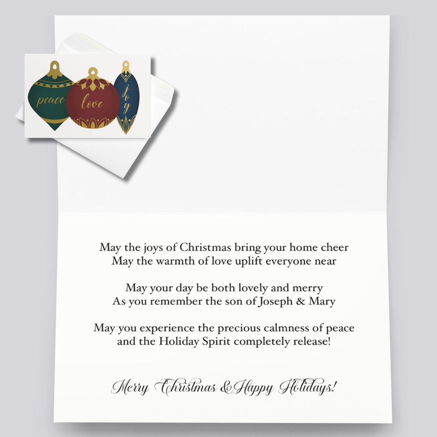 Limited Edition "Gifted in Gold" Artisan Poetry Greeting Card Set