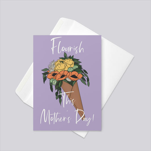 "Flourish" Mother's Day Card