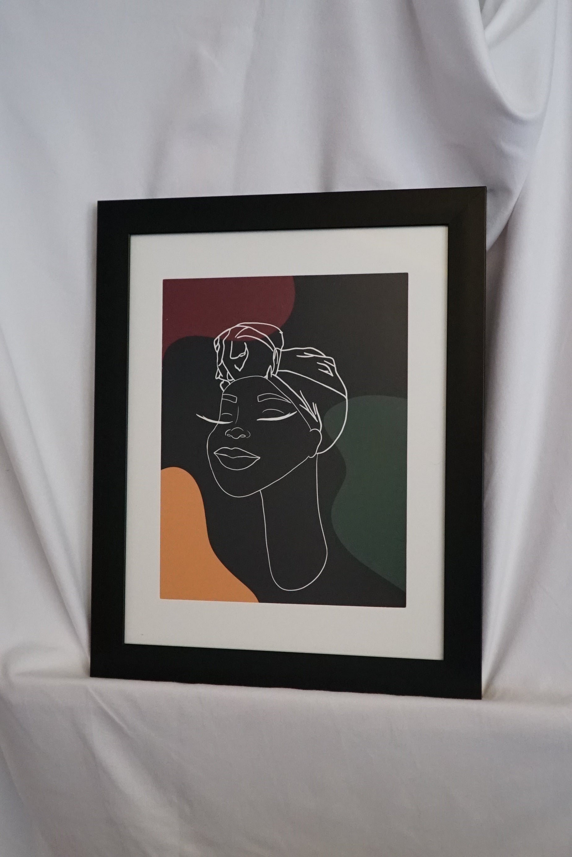"Nia: BOLD in Purpose" Tri-Color Art Print